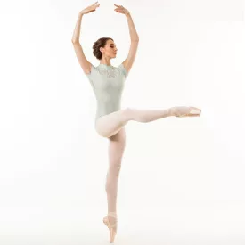   Rochie Sansha Djenna cu mânecă scurtă și cu imprimeu din catifea 50BA1065P