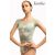 Sansha 50BA1155P/FB Ballet leotard with printed Julienne pattern, Japanese sleeves