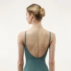 Sansha 50BE3083P/F Thiais spaghetti strap ballet leotard with tulle inserts