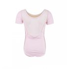 Sansha 51BO1005N-F Junon Tülleinsatz, kurzärmliges Ballett-trikot mit Strasssteinen