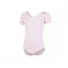 Sansha 51BO1005N-F Junon Tülleinsatz, kurzärmliges Ballett-trikot mit Strasssteinen