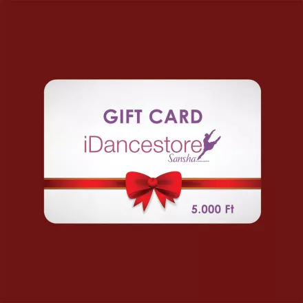 Gift card for online shopping