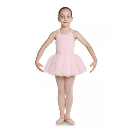 Bloch CL5577 Tricou de balet cu bretele subțiri pentru copii