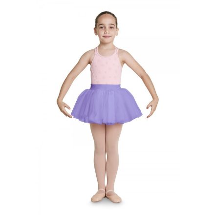 Bloch CR8721 Girls Laycie Floral Flock Mesh Tutu