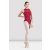 Bloch magasnyakú, tüll betétes, ujjatlan dressz M3118LM