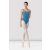 Bloch spaghetti strap dress with tulle back L70002B