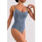 Bloch M70007LM body de balet cu bretele subțiri și broderie