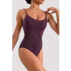 Bloch M70007LM Ballettanzug mit Spaghettiträgern und Stickerei