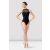 Rochie fără mâneci, cu guler înalt și model țesut pe spate Bloch L8425