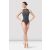 Bloch garbós, ujjatlan dressz, hátán szövés mintával L8425