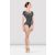 Bloch rövid ujjú dressz, V hátú, szövés mintával L9242 