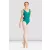 Bloch M50004 sleeveless leotard with cross-back and dot print