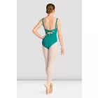 Bloch M50004 sleeveless leotard with cross-back and dot print