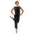 AC Andrea Unisex Jumpsuit, Cotton, Black
