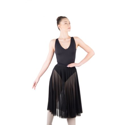 Ballet Rosa Faith long elastic tulle skirt