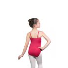 Ballet Rosa Grazia Tricou de balet cu bretele subțiri pentru copii