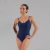 Ballet Rosa Alba spaghetti strap leotard with lace insert