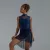 Ballet Rosa Berenice – body cu guler înalt și inserții din dantelă