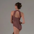 Body Ballet Rosa Bouvier fără mâneci, cu guler înalt și detalii din dantelă