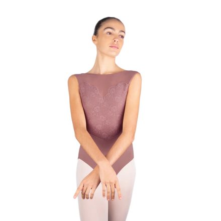 Rochie Ballet Rosa Caprice cu decolteu tip bărcuță și inserții din tulle