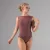 Ballet Rosa Caprice boat neck leotard with tulle insert