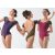 Ballet Rosa Fall Sleevless leotard with lace inserts