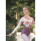 Ballet Rosa Laureline Tricou de balet cu mâneci lungi