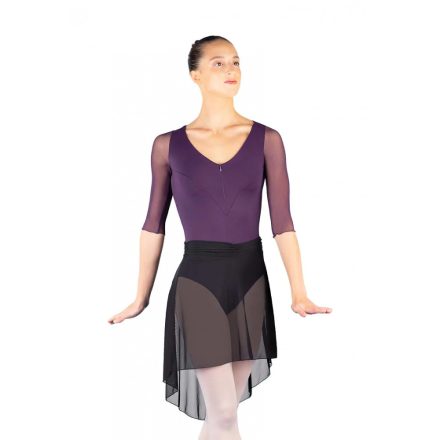 Ballet Rosa Millie elastischer Tüllrock hinten verlängert