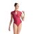 Ballet Rosa Nicolette Nicolette Tricou de balet cu mâneci scurte cu gât înalt și dantelă