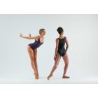 Ballet Rosa Rejane Tricou de balet fără mâneci cu broderie strălucitoare