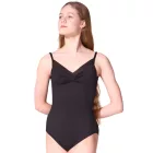 Capezio 12600W Anemoia body cu bretele subțiri și inserții din tull