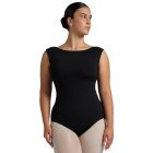 Capezio Boat Neck Leotard with Deep Back Cut, EL105W