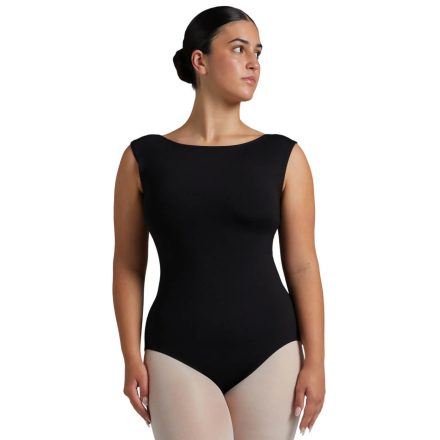 Capezio Boat Neck Leotard with Deep Back Cut, EL105W