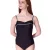 Capezio Cherish body de balet cu bretele subțiri, inserție din tul și bandă decorativă – Verde