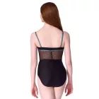 Capezio Cherish Camisole Leotard with Mesh Insert and Contrast Trim