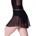 Capezio Endear fustă de repertoriu cu bandă decorativă, din tul elastic