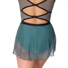 Capezio Endear fustă de repertoriu cu bandă decorativă, din tul elastic