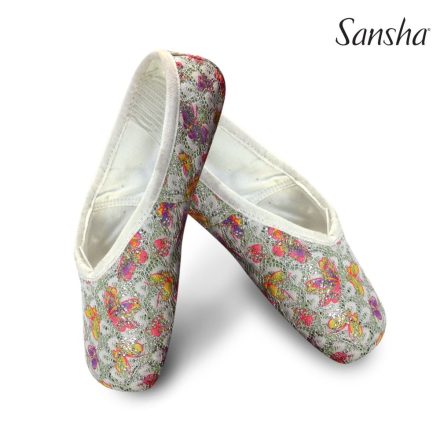 Sansha Deco02 FLOWER DELIGHT Pointe Shoes