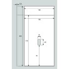 Dinamica Ballet “AMADEUS” Fix Fali Tükör