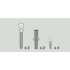 Dinamica Ballet ARABESQUE-DOUBLE Wandhalterung