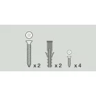 Dinamica Ballet ARABESQUE-DOUBLE Wandhalterung