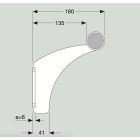 Dinamica Ballet ARABESQUE SINGLE Wandhalterung