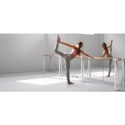 Dinamica Ballet Avant-Fix Fitness Bodenmontierte Ballettstangen-Halterung