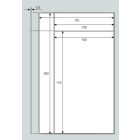 Dinamica Ballet “FIGARO” Fixed Mirror