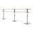 Dinamica Ballet “Giselle” Portable Ballet Bar with Wheels