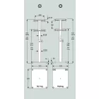 Dinamica Ballet "GISELLE" Bară de balet portabilă cu roți