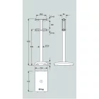 Dinamica Ballet "MAURICE" Portable Ballet Barre