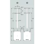 Dinamica Ballet "PINA" Portable Ballet Barre