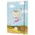 DanzArte “Dancing Cat On Meadow” A4 matt laminated folder