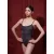 Grand Prix Dancewear Cassia Basic-Trikot mit Samtbändern und Spaghettiträgern